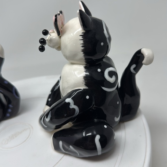 Annaco Creations 2 black and white Cats 2001 - Picture 7 of 12